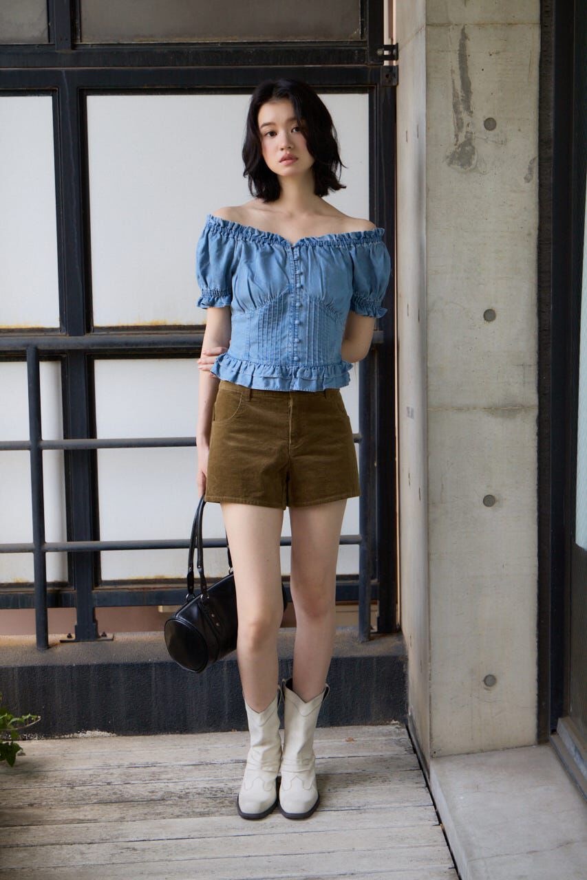 SLY「PUFF SLEEVES WOVEN トップス」|シャツ・ブラウス|