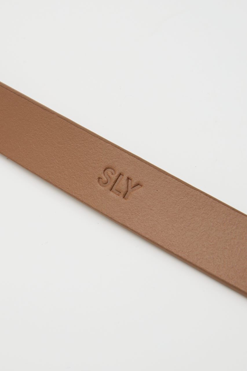 SLY「ROUND BUCKLE COW LEATHER ベルト」|ベルト|