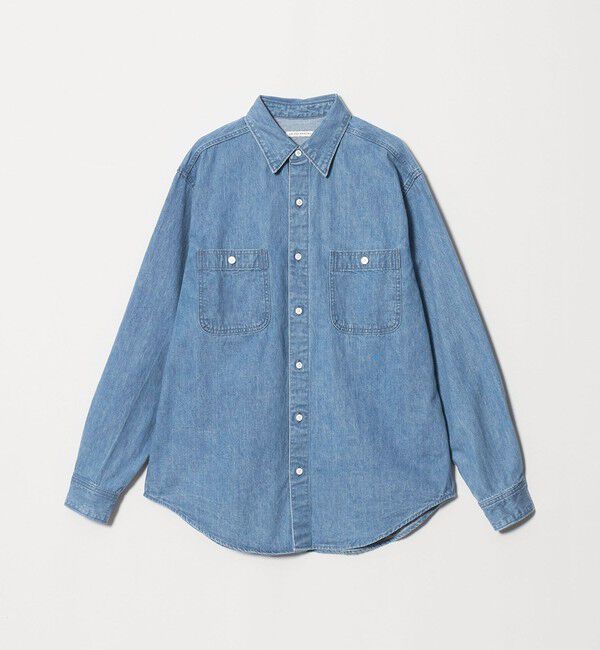 UNITED ARROWS「デニム オーバーシャツ「 SLOW &　」」|シャツ・ブラウス|