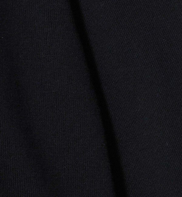 UNITED ARROWS「4WAY エンブロイダリー シャツ コンビ ニット ‐ウォッシャブル‐」|カーディガン|