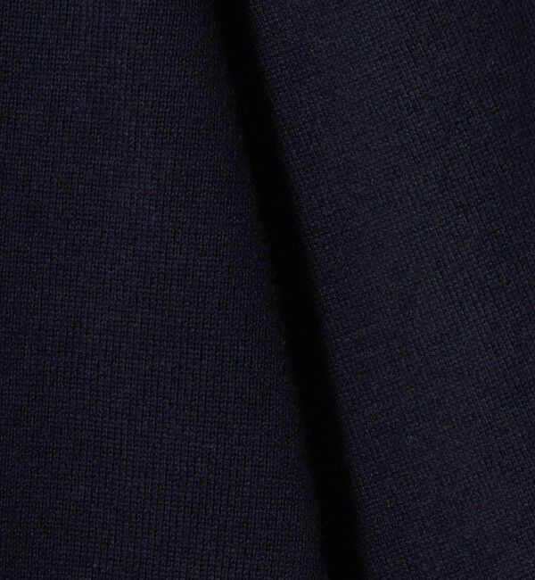UNITED ARROWS「4WAY エンブロイダリー シャツ コンビ ニット ‐ウォッシャブル‐」|カーディガン|