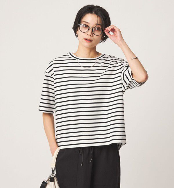 UNITED ARROWS green label relaxing「クロップド ポンチ Tシャツ 2」|Tシャツ・カットソー|その他1