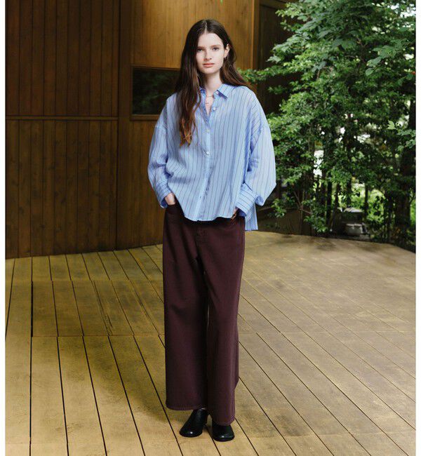 UNITED ARROWS green label relaxing「【結論シリーズ】ミルフィーユタックシャツ」|シャツ・ブラウス|