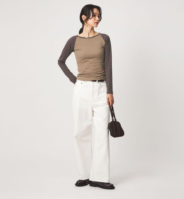 UNITED ARROWS green label relaxing「【別注】＜PROTAGONISTA＞ラグランスリーブ Tシャツ」|Tシャツ・カットソー|
