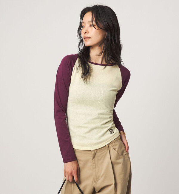 UNITED ARROWS green label relaxing「【別注】＜PROTAGONISTA＞ラグランスリーブ Tシャツ」|Tシャツ・カットソー|
