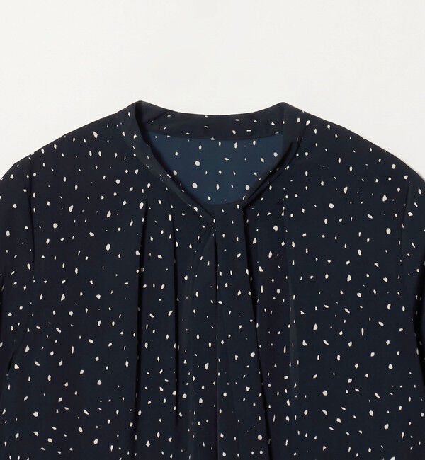 UNITED ARROWS green label relaxing「ボータイ ロングスリーブ ブラウス マシンウォッシャブル」|シャツ・ブラウス|