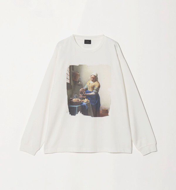 UNITED ARROWS green label relaxing「フェルメール クルーネック プリント 長袖 Tシャツ」|Tシャツ・カットソー|その他1