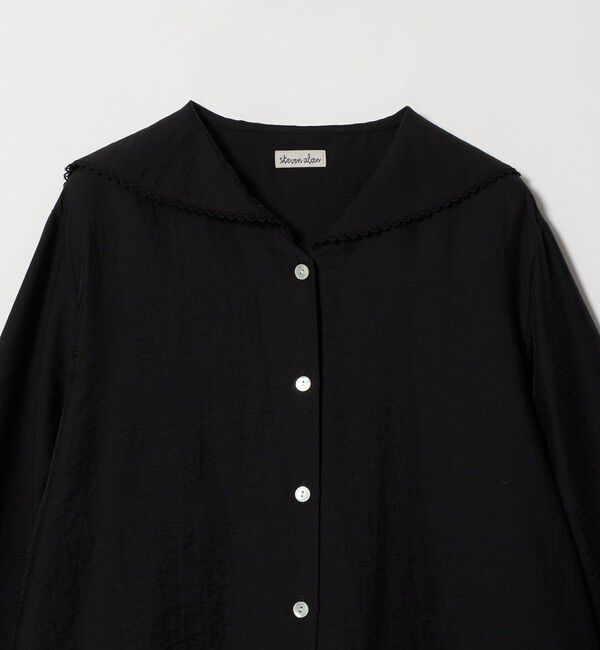 STEVEN ALAN「＜Steven Alan＞レース セーラーカラー ブラウス」|シャツ・ブラウス|