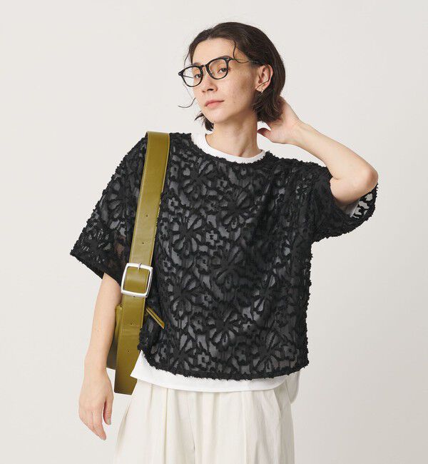 BEAUTY&YOUTH UNITED ARROWS「【WEB限定】シアージャガード 2WAYブラウス ウォッシャブル」|シャツ・ブラウス|
