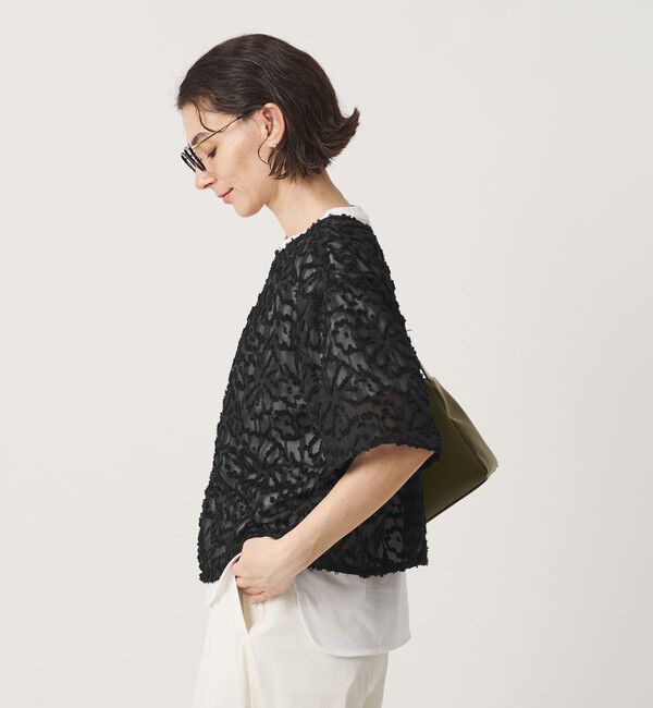 BEAUTY&YOUTH UNITED ARROWS「【WEB限定】シアージャガード 2WAYブラウス ウォッシャブル」|シャツ・ブラウス|
