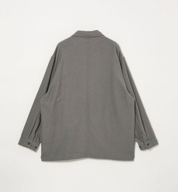 STEVEN ALAN「＜Steven Alan＞ シルクネップ オープンカラー カバーオール シャツ」|その他|