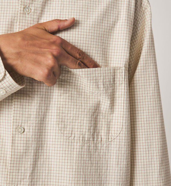 STEVEN ALAN「＜Steven Alan＞ ポプリン レギュラーカラー シャツ LOOSE」|シャツ・ブラウス|