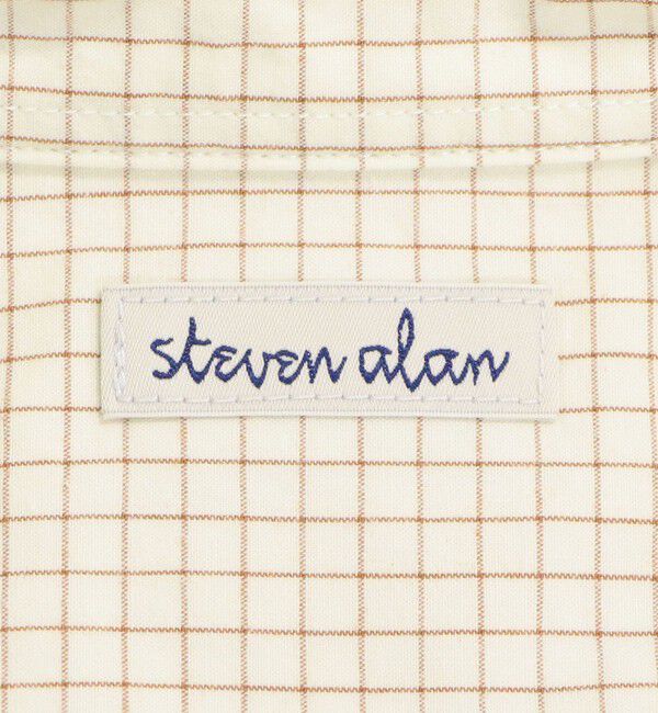 STEVEN ALAN「＜Steven Alan＞ ポプリン レギュラーカラー シャツ LOOSE」|シャツ・ブラウス|