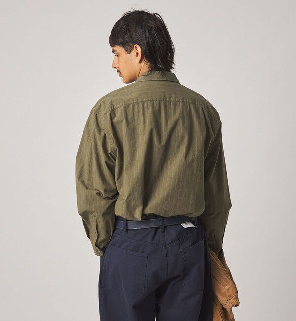 STEVEN ALAN「＜Steven Alan＞ ポプリン レギュラーカラー シャツ LOOSE」|シャツ・ブラウス|