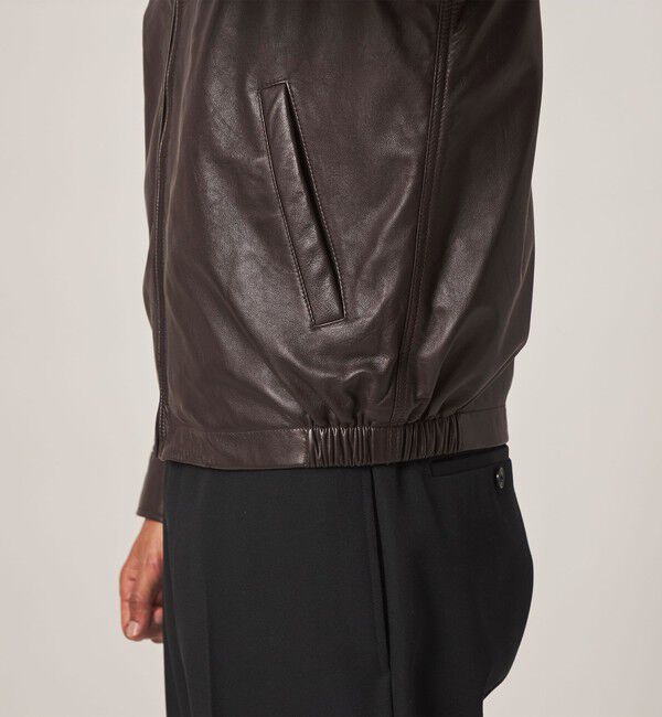 STEVEN ALAN「＜Steven Alan＞ シープナッパ ドッグイヤー ブルゾン」|ブルゾン・スタジャン|