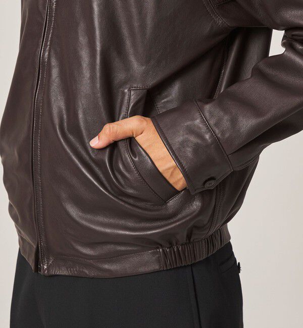 STEVEN ALAN「＜Steven Alan＞ シープナッパ ドッグイヤー ブルゾン」|ブルゾン・スタジャン|