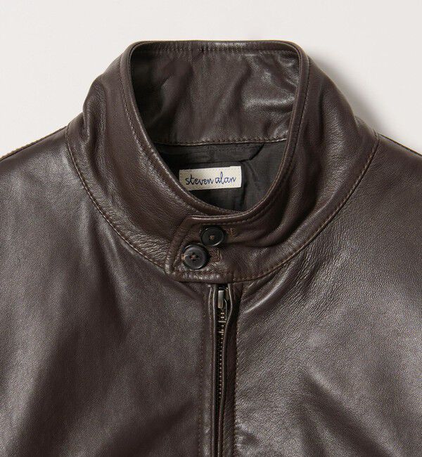 STEVEN ALAN「＜Steven Alan＞ シープナッパ ドッグイヤー ブルゾン」|ブルゾン・スタジャン|