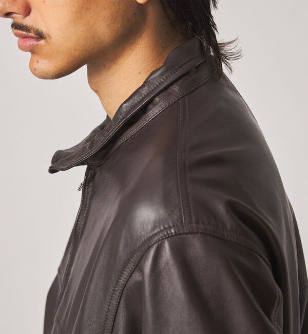 STEVEN ALAN「＜Steven Alan＞ シープナッパ ドッグイヤー ブルゾン」|ブルゾン・スタジャン|