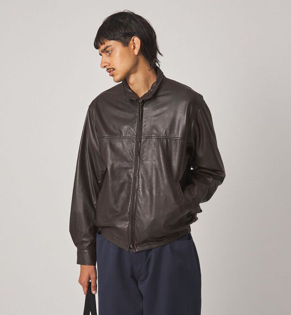 STEVEN ALAN「＜Steven Alan＞ シープナッパ ドッグイヤー ブルゾン」|ブルゾン・スタジャン|
