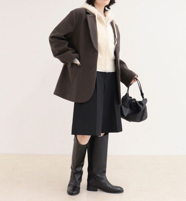 fredy emue「PONTETORTOウールジャケットコート」|ダッフルコート|