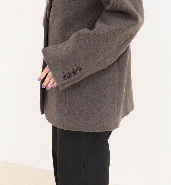 fredy emue「PONTETORTOウールジャケットコート」|ダッフルコート|