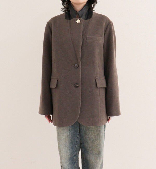 fredy emue「PONTETORTOウールジャケットコート」|ダッフルコート|