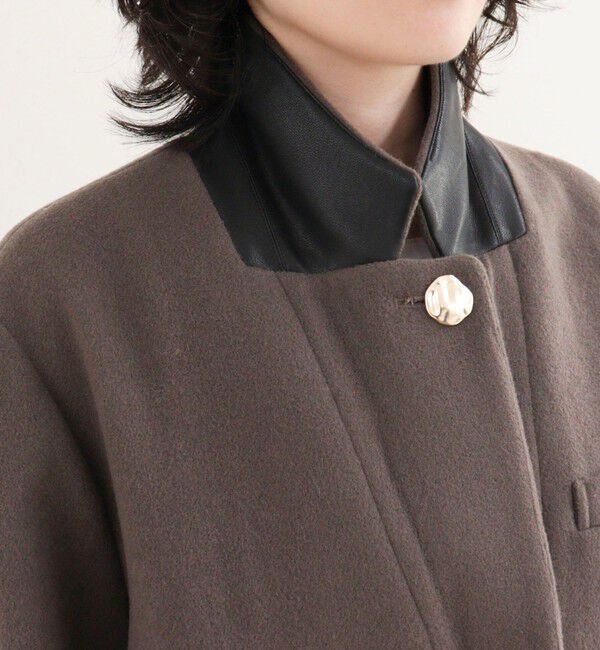 fredy emue「PONTETORTOウールジャケットコート」|ダッフルコート|