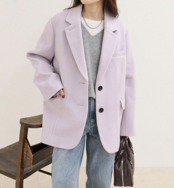fredy emue「PONTETORTOウールジャケットコート」|ダッフルコート|