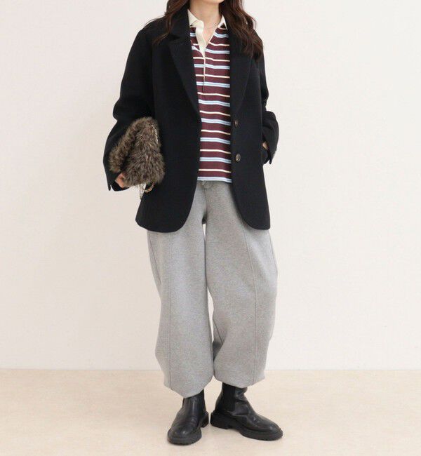 fredy emue「PONTETORTOウールジャケットコート」|ダッフルコート|