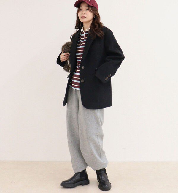 fredy emue「PONTETORTOウールジャケットコート」|ダッフルコート|