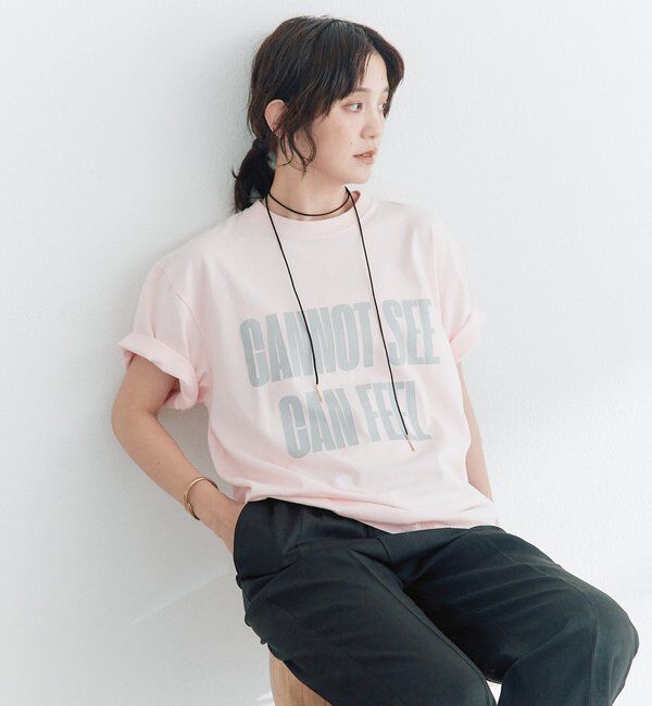  「【A・MONN】feelロゴTee」|Tシャツ・カットソー|
