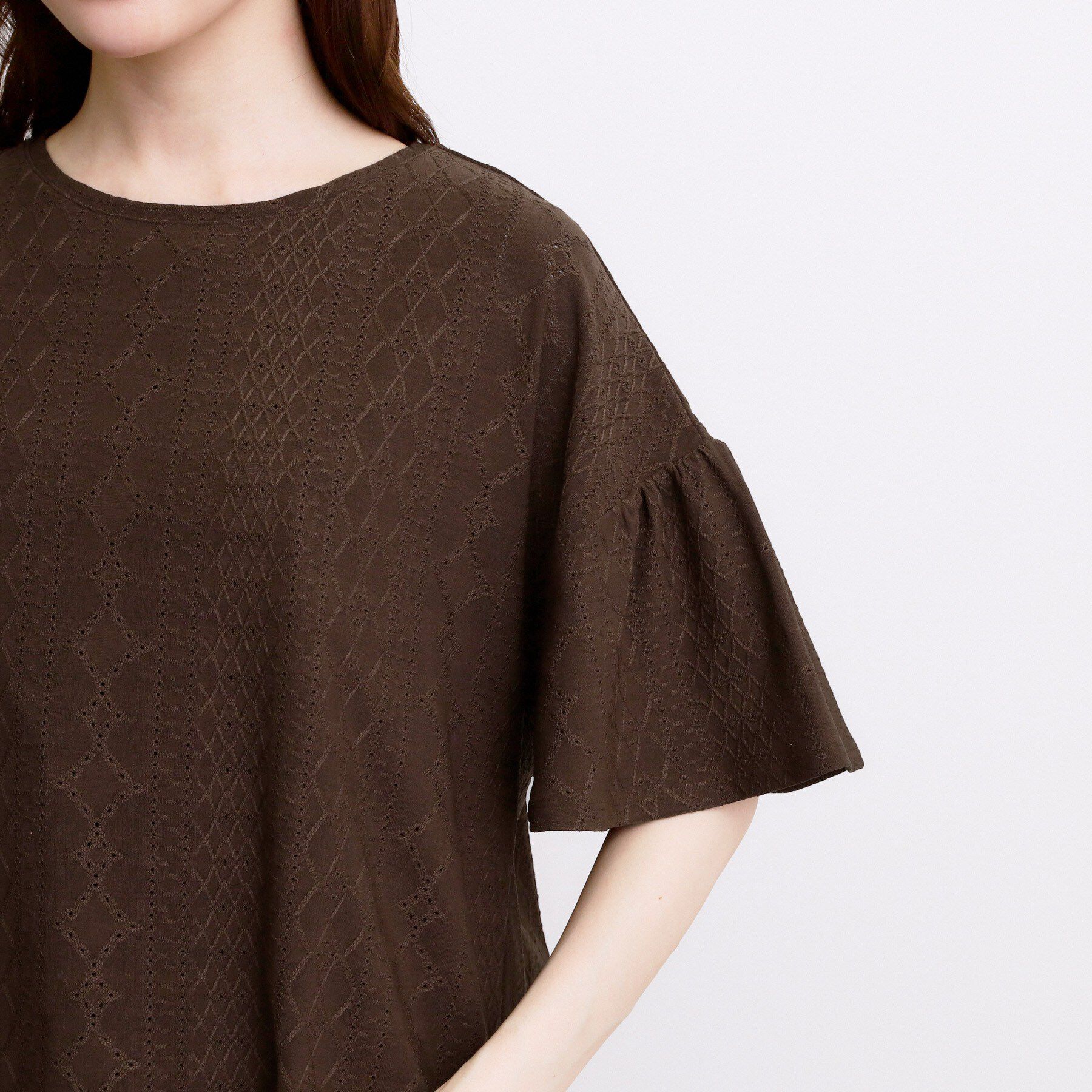 grove「アイレットレースカットソー」|Tシャツ・カットソー|