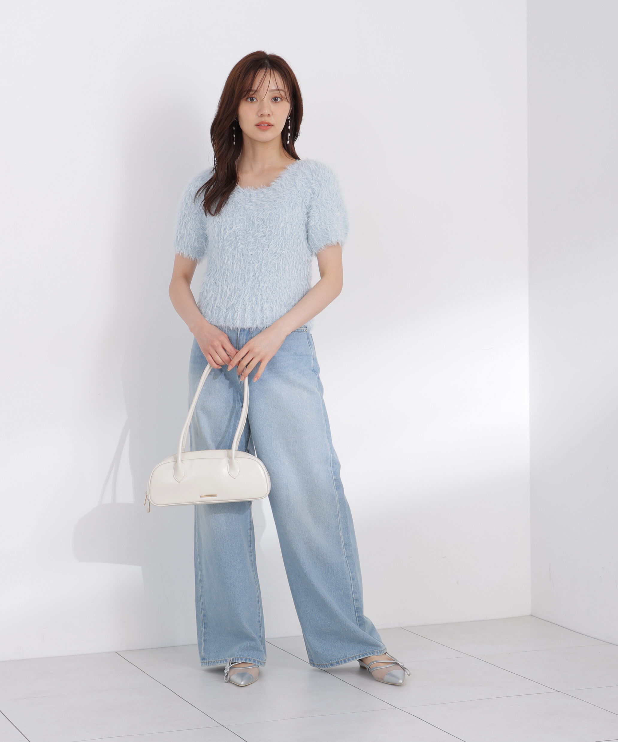 PROPORTION BODY DRESSING「ラメフェザーニット」|ニット・セーター|
