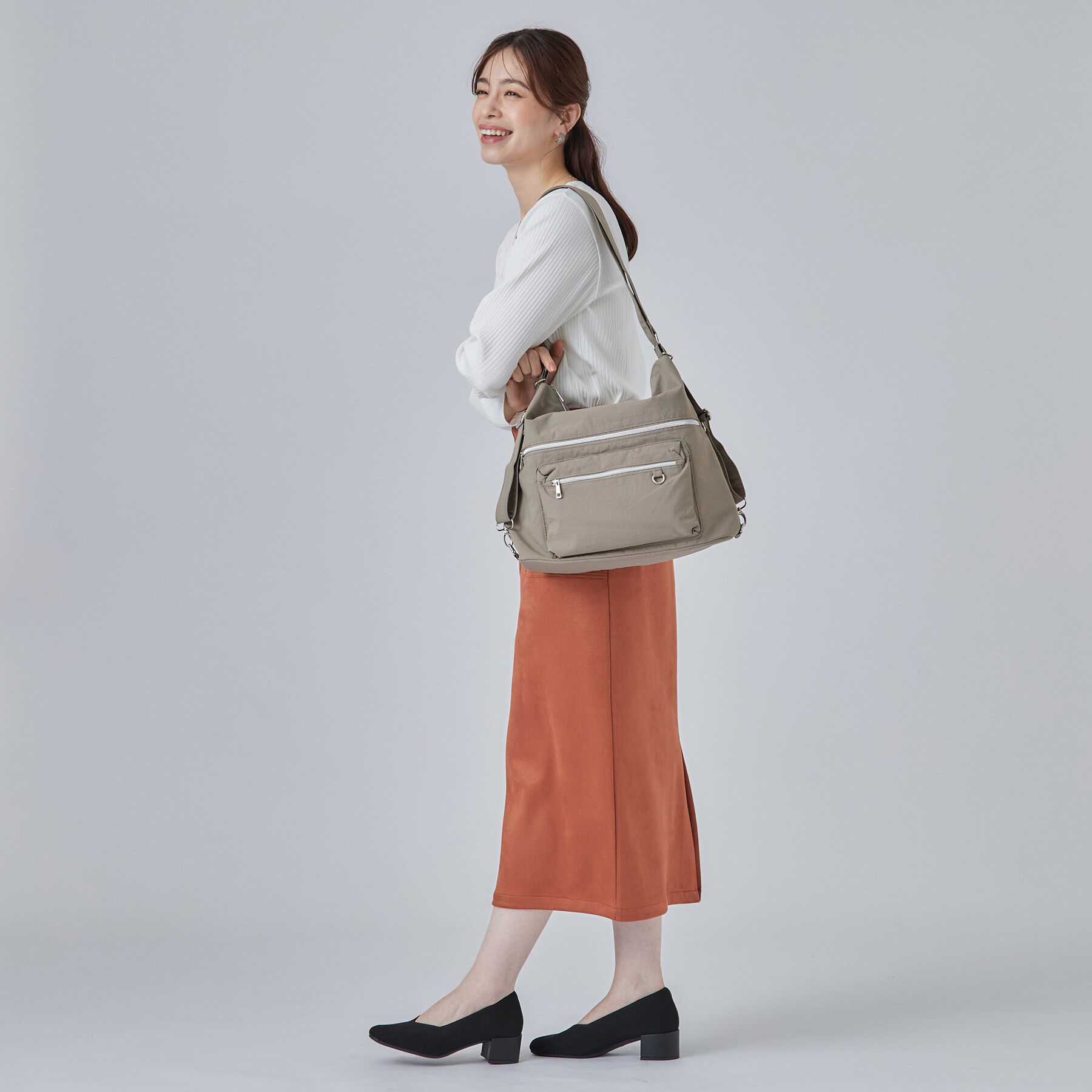 SHOO･LA･RUE「【3WAY】リュックにもなるマルチバッグ」|リュック|