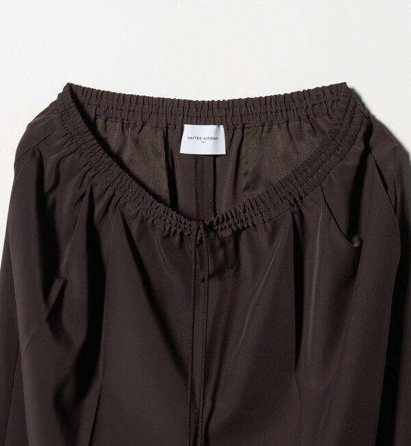 UNITED ARROWS「ツイル イージーパンツ ‐ストレッチ 防シワ 接触冷感‐」|スラックス|