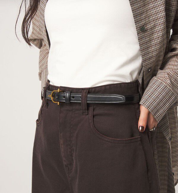 UNITED ARROWS green label relaxing「＜TORY LEATHER＞ギボシ ベルト」|ベルト|