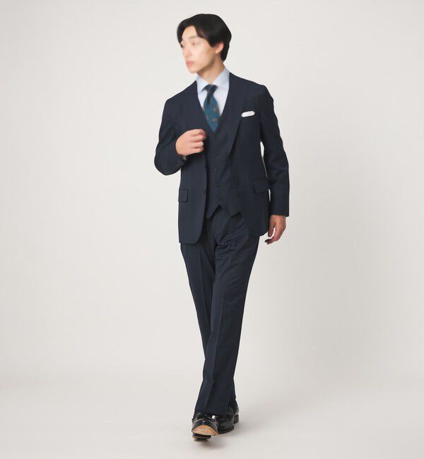 UNITED ARROWS green label relaxing「A+ TWPU サージ スリム 5B セットアップベスト」|スーツ|