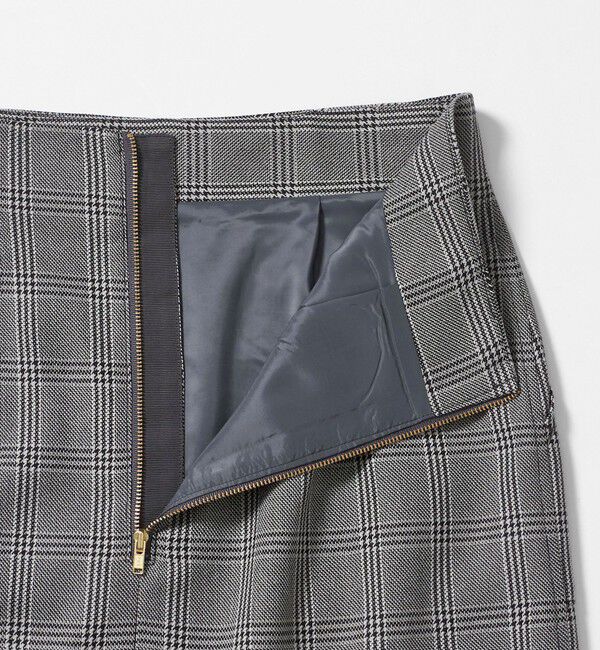 UNITED ARROWS green label relaxing「Daily Chic Iライン スリム スカート ストレッチ」|タイト|