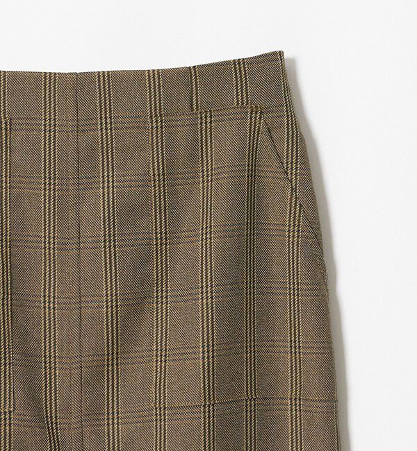 UNITED ARROWS green label relaxing「Daily Chic Iライン スリム スカート ストレッチ」|タイト|