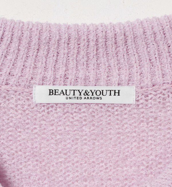 BEAUTY&YOUTH UNITED ARROWS「テープヤーン スキッパー ニットプルオーバー ウォッシャブル」|ニット・セーター|