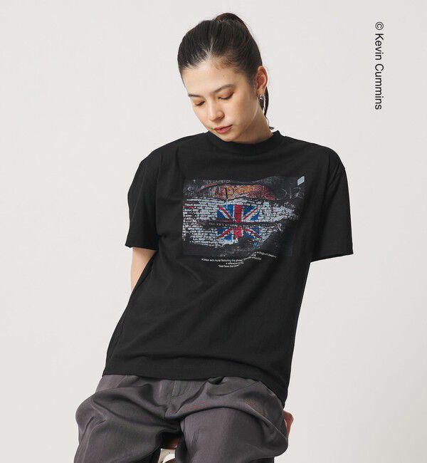 BEAUTY&YOUTH UNITED ARROWS「【別注】Kevin Cummins フォトプリント ショートスリーブ Tシャツ」|Tシャツ・カットソー|その他4