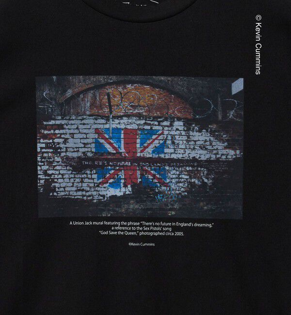 BEAUTY&YOUTH UNITED ARROWS「【別注】Kevin Cummins フォトプリント ショートスリーブ Tシャツ」|Tシャツ・カットソー|