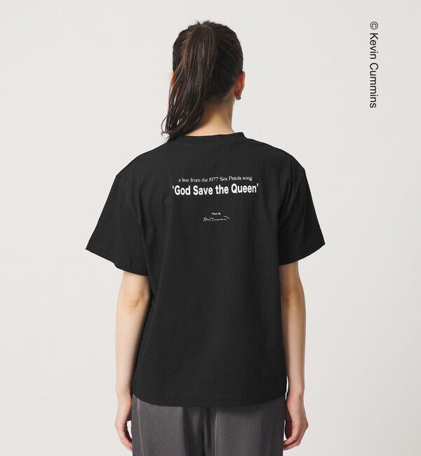 BEAUTY&YOUTH UNITED ARROWS「【別注】Kevin Cummins フォトプリント ショートスリーブ Tシャツ」|Tシャツ・カットソー|