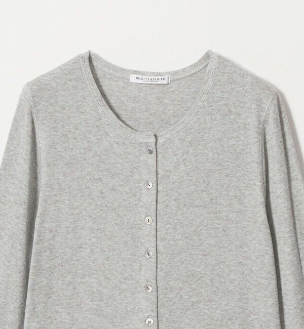 BEAUTY&YOUTH UNITED ARROWS「毛セルロースブレンド クルーネック カーディガン」|カーディガン|