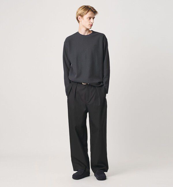 BEAUTY&YOUTH UNITED ARROWS「＜LACOSTE for BEAUTY&YOUTH＞ ワントーン ロングスリーブ カットソー」|Tシャツ・カットソー|