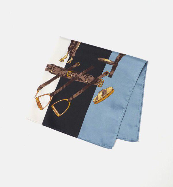 BEAUTY&YOUTH UNITED ARROWS「ストライプ ホース スカーフ」|バンダナ・スカーフ|COBALT