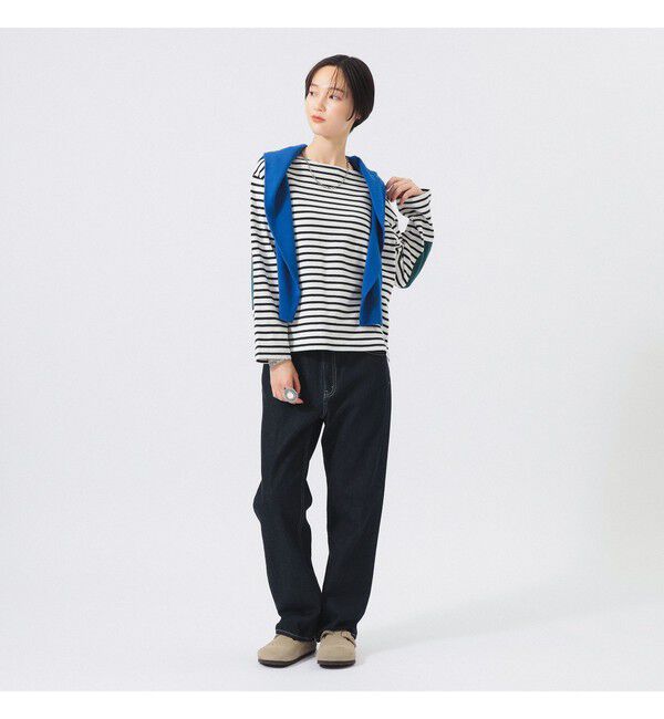 BEAMSBOY「エルボーパッチ バスク」|Tシャツ・カットソー|
