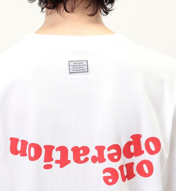 TOMORROWLAND BUYING WEAR「TANGTANG ONE OPE T-3265 コットン プルオーバー」|Tシャツ・カットソー|