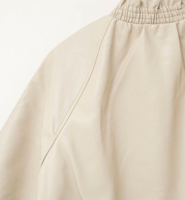 NOLLEY'S「【MARILYN MOON/マリリーンムーン】soft eco-leather blouson別注」|ブルゾン・スタジャン|