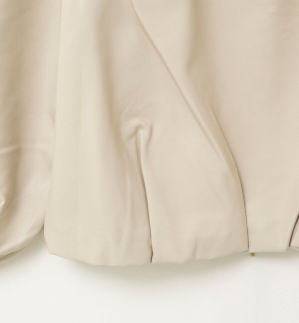NOLLEY'S「【MARILYN MOON/マリリーンムーン】soft eco-leather blouson別注」|ブルゾン・スタジャン|